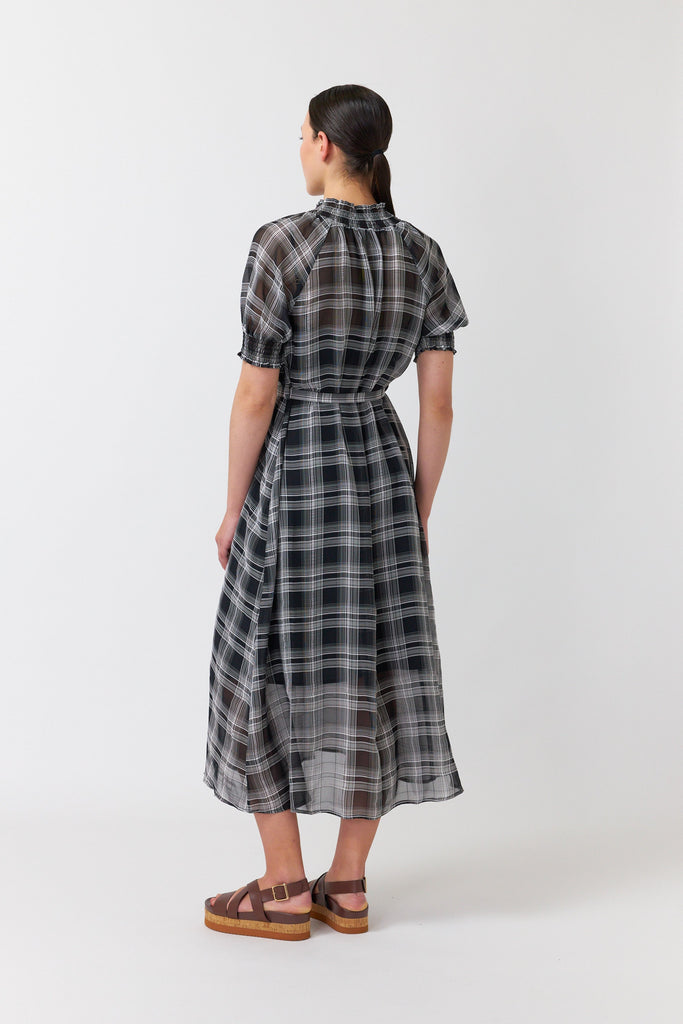 Plaid offers Gray Dress