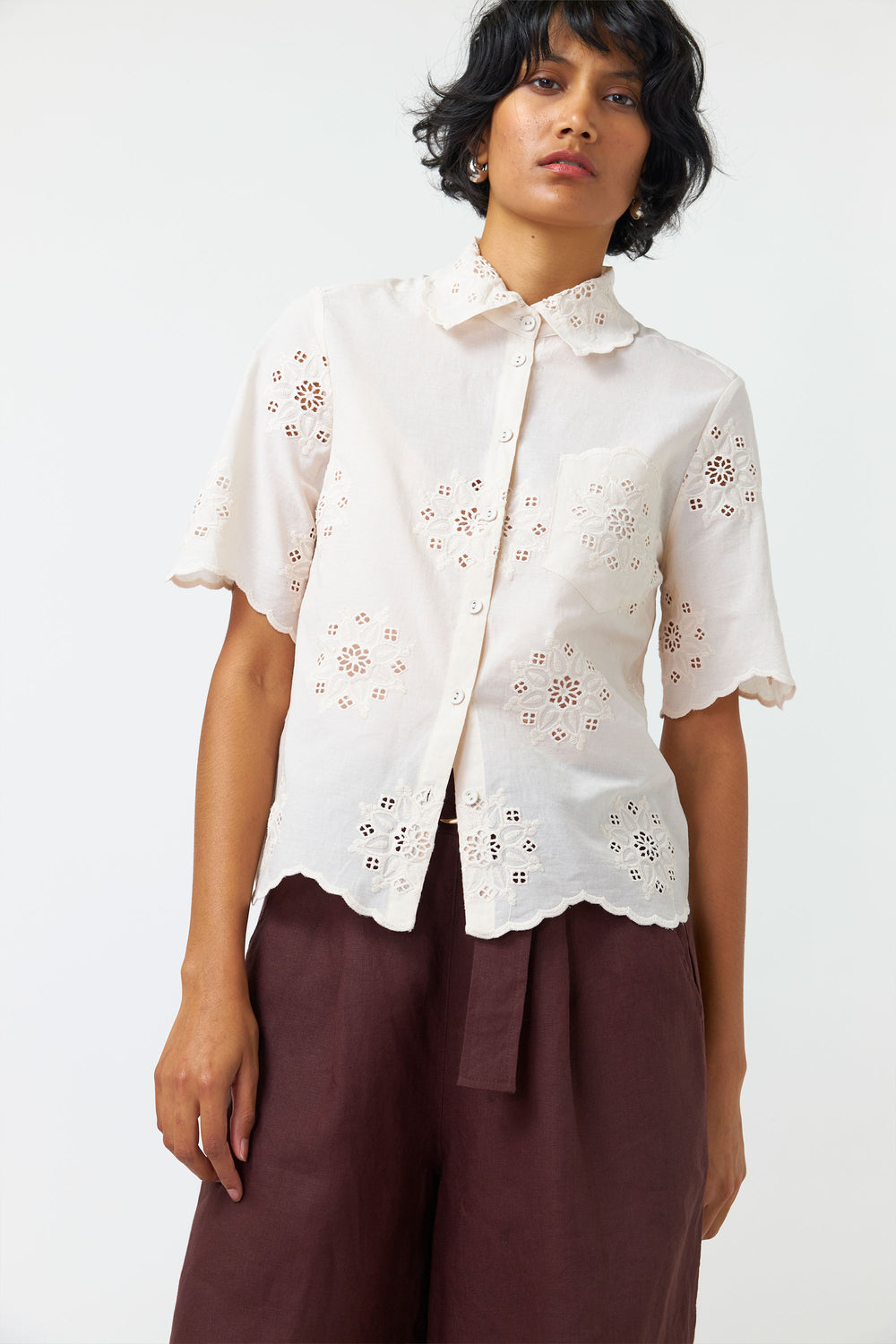 Broderie shirt