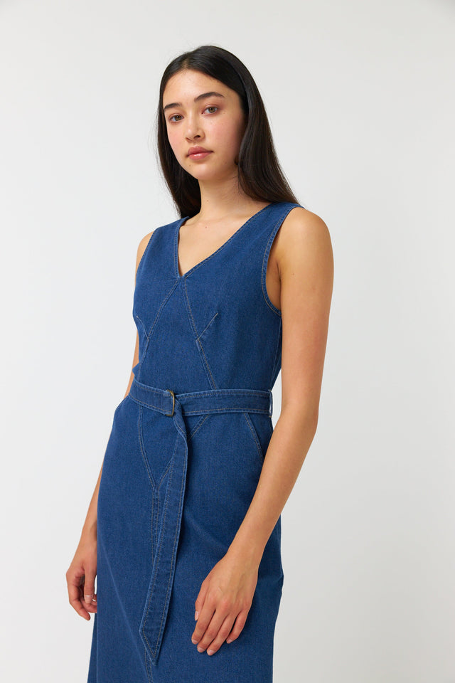 Denim dress