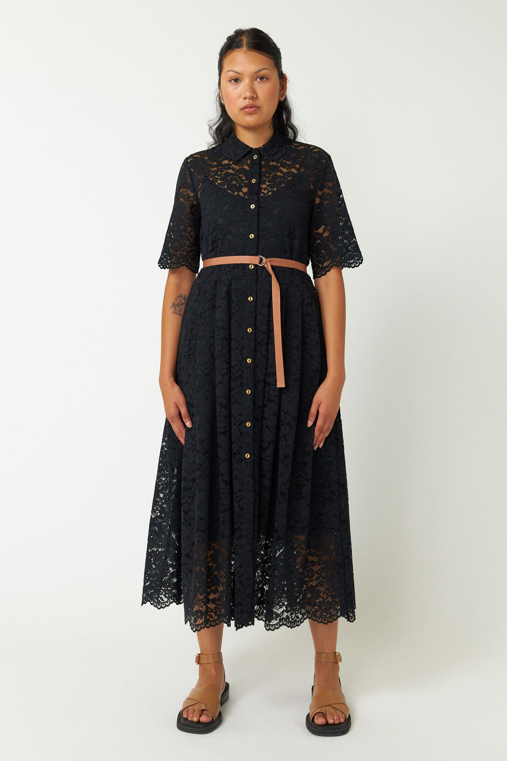 Simone shirt dress