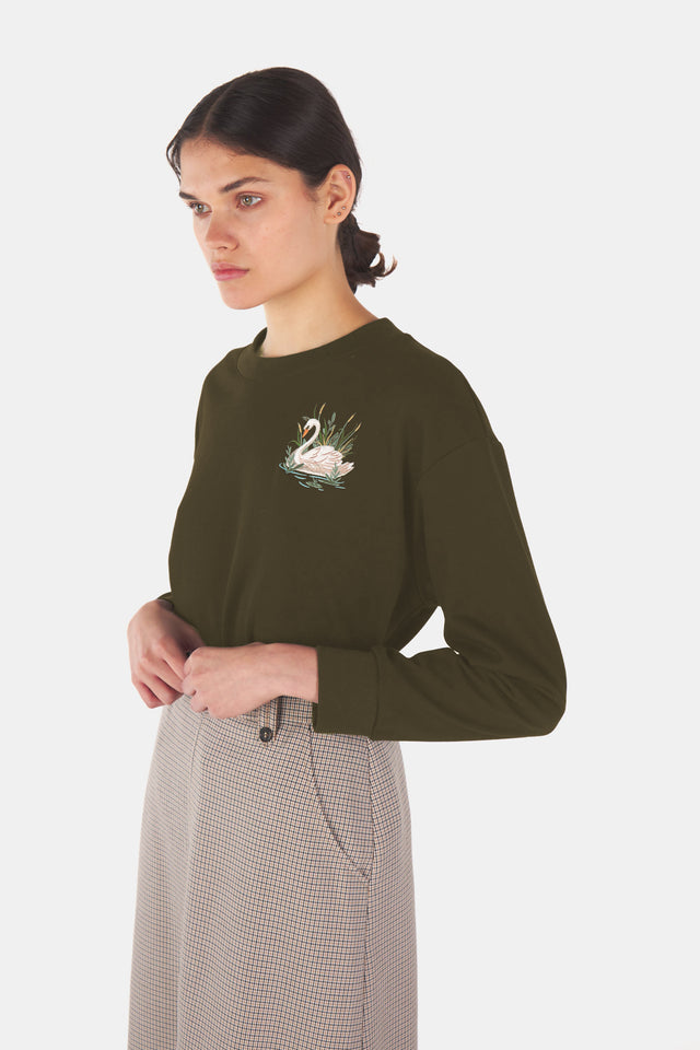 Swan Sweatshirt