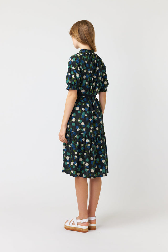 Tulips smock dress