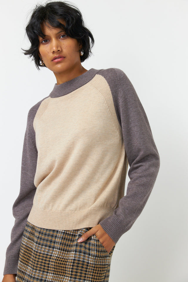 Colourblock jumper