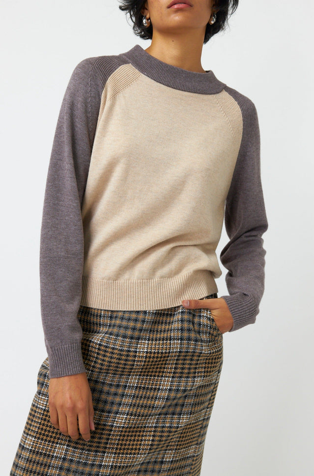 Colourblock jumper