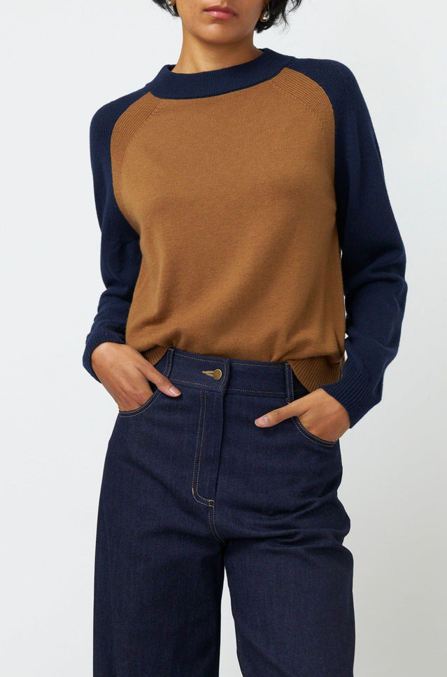 Colourblock jumper