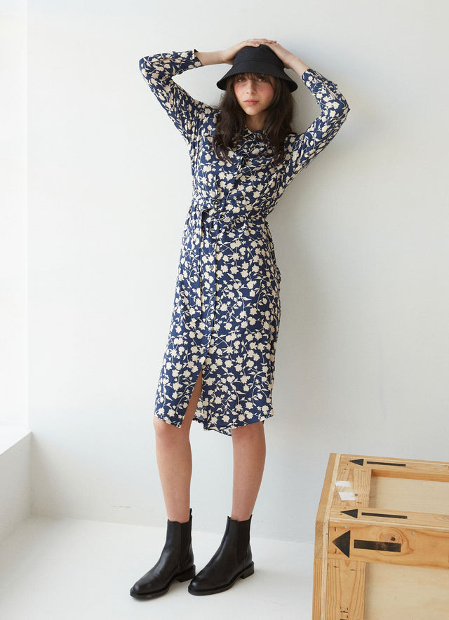 Gardenia shirt dress