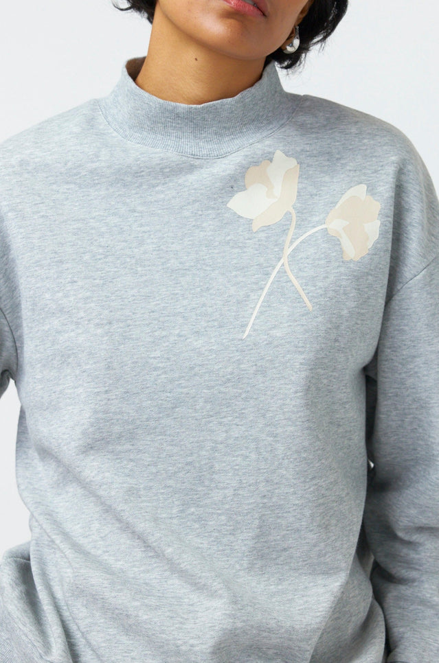 Winter rose sweatshirt