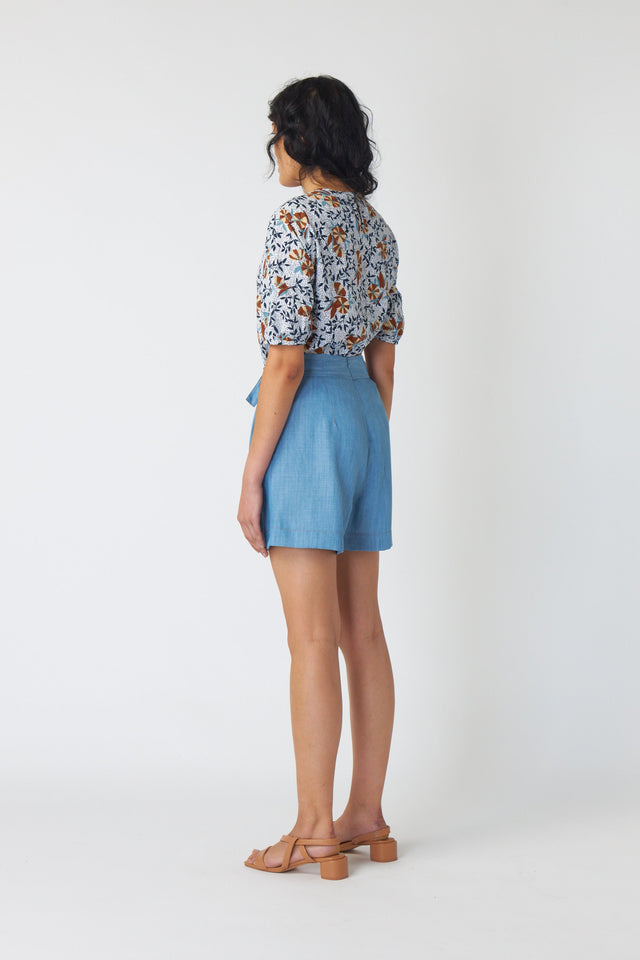 Chambray short